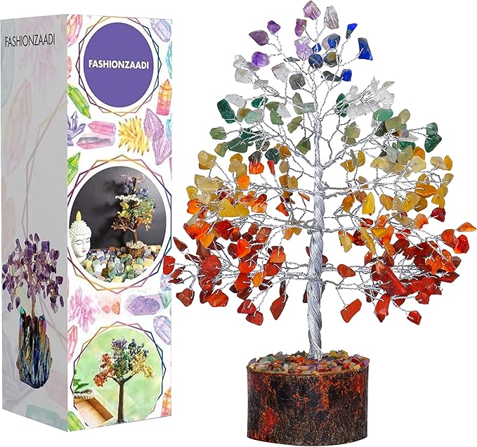 7 Chakra Harmony Crystal Tree - High quality product image