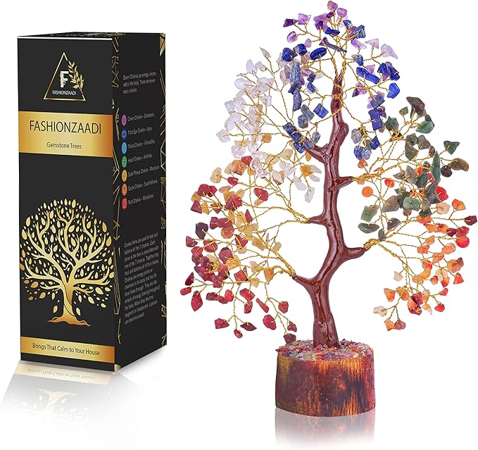 7 Chakra Harmony Crystal Tree - High quality product image