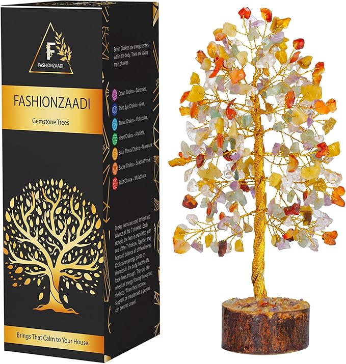 7 Chakra Harmony Crystal Tree - High quality product image