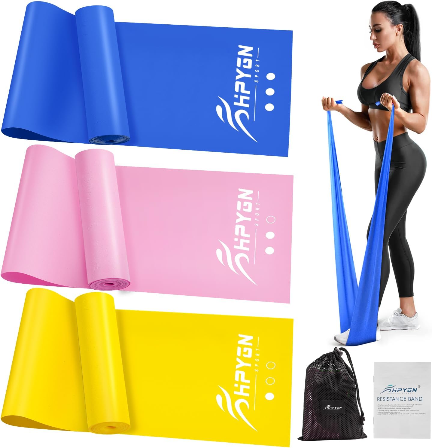 Resistance Bands for Fitness & Therapy | Non-Latex