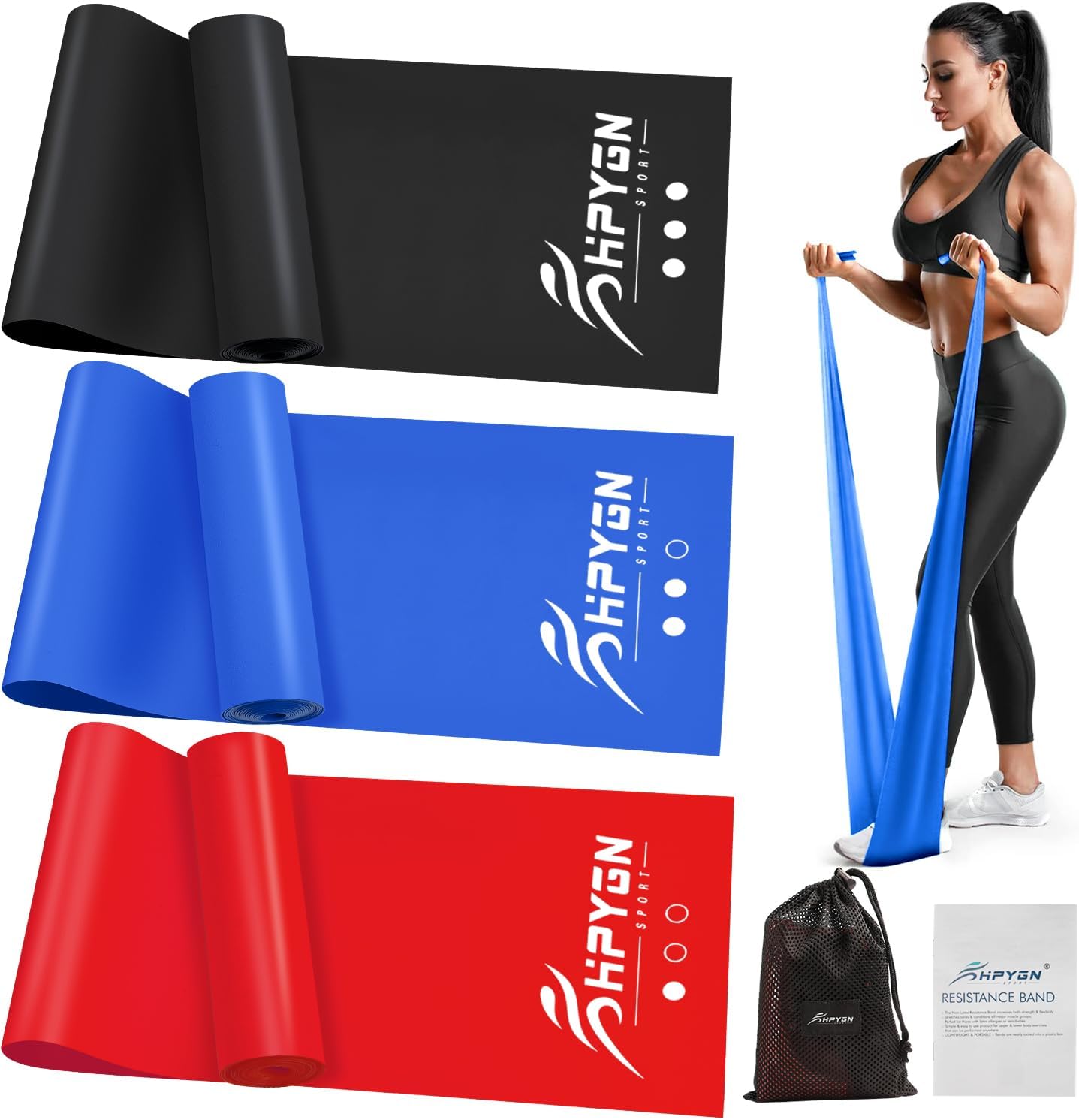 Resistance Bands for Fitness & Therapy | Non-Latex