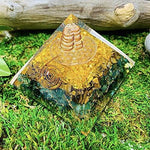 Abundance Energy Orgonite Pyramid - High quality product image