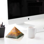 Abundance Energy Orgonite Pyramid - High quality product image