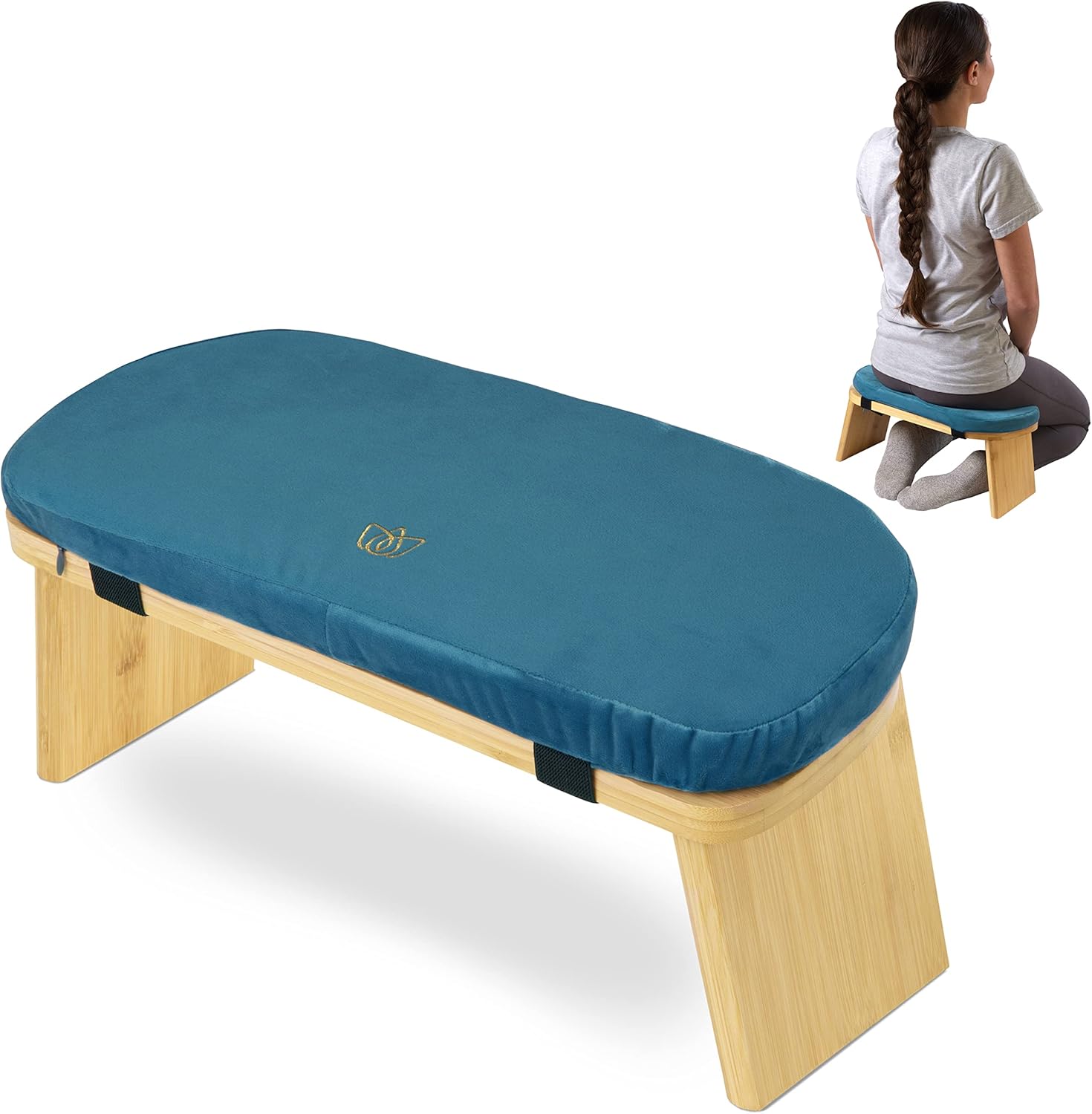 Florensi Bamboo Folding Meditation Bench