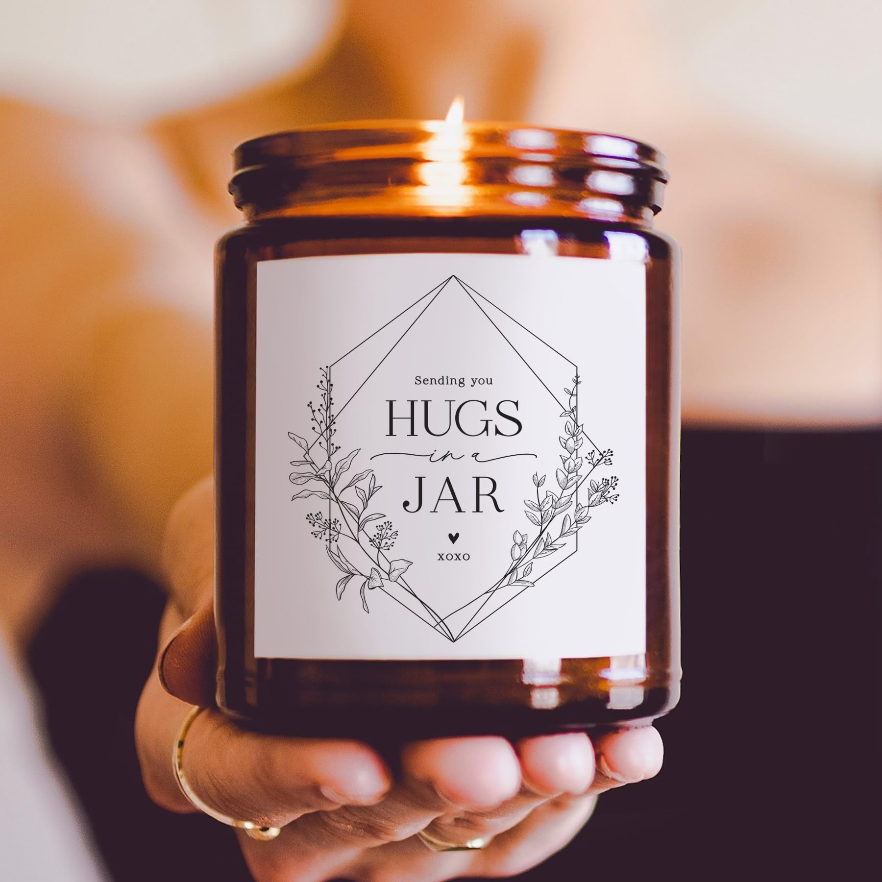 ThreeKin Warm Hugs Scented Candles - Maria