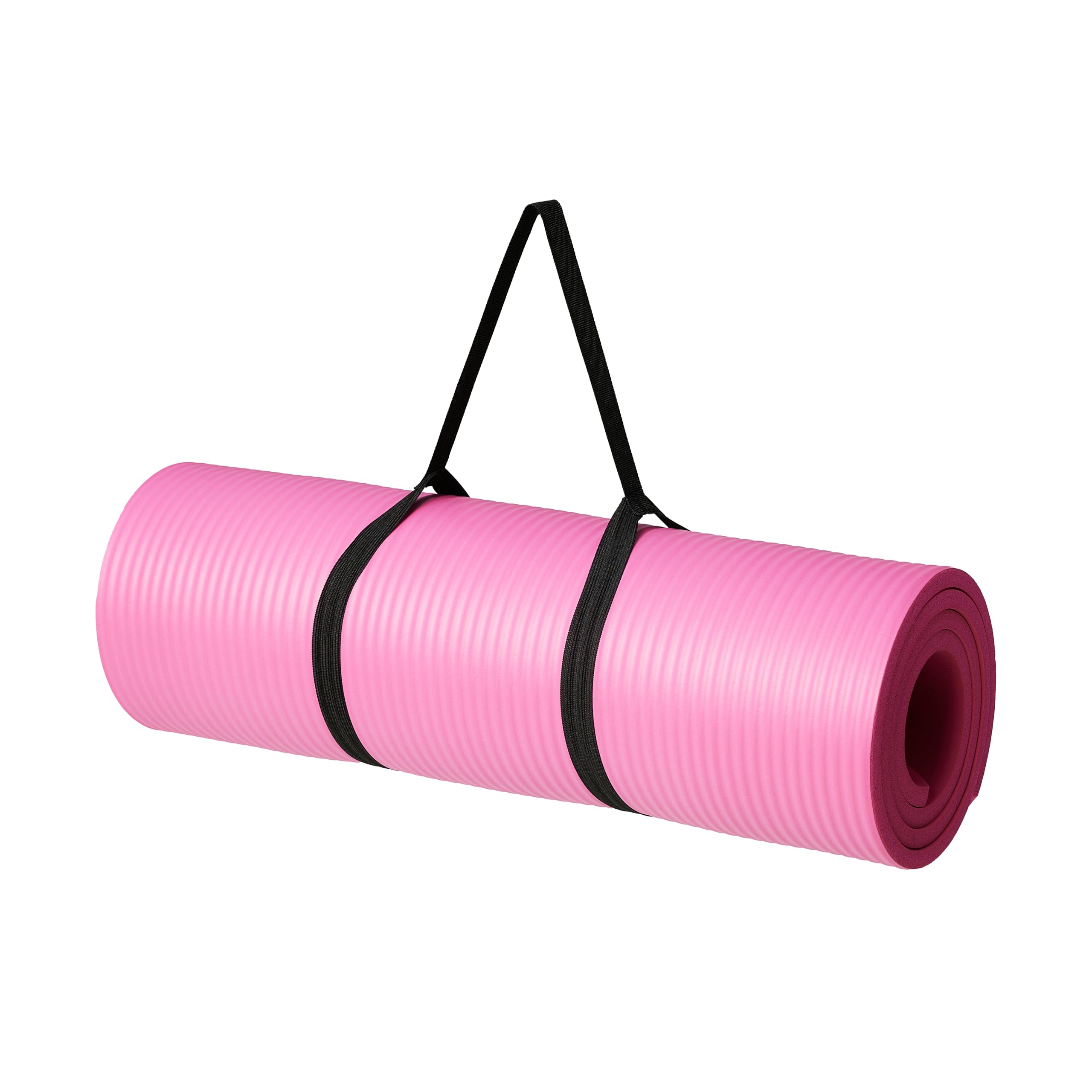 Extra Thick Yoga Mat with Carrying Strap - Maria