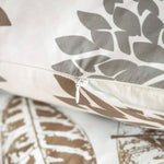 Fall Leaf Geometric Pillow Covers Set - Maria