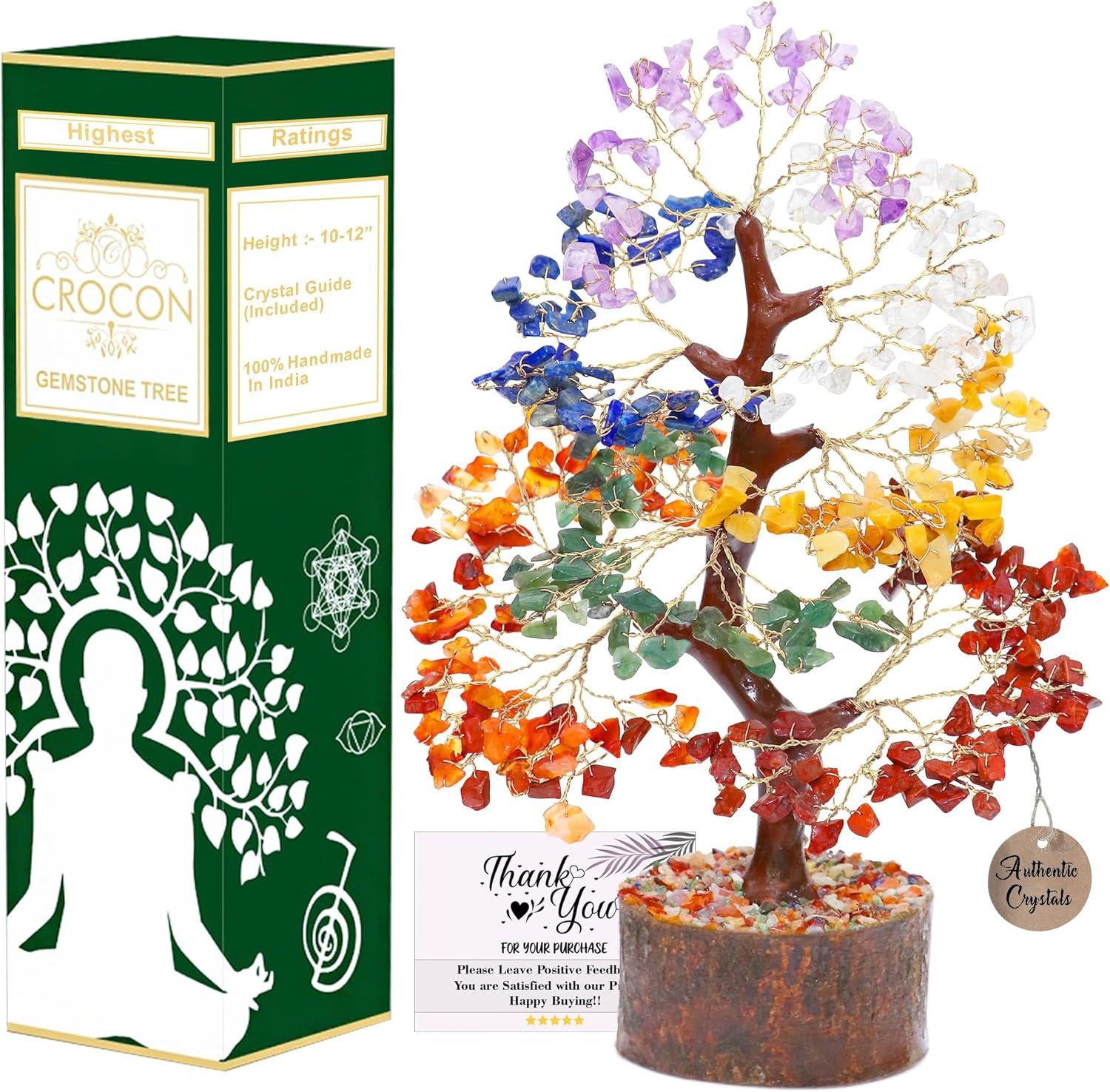 Chakra Harmony Gemstone Tree - High quality product image