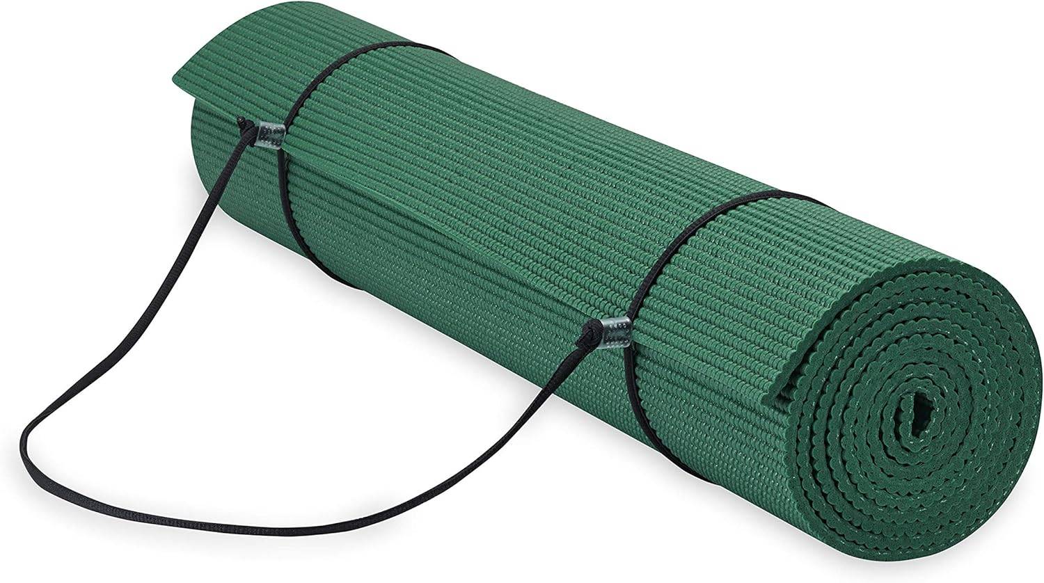 Green Essentials Premium Yoga Mat with Sling