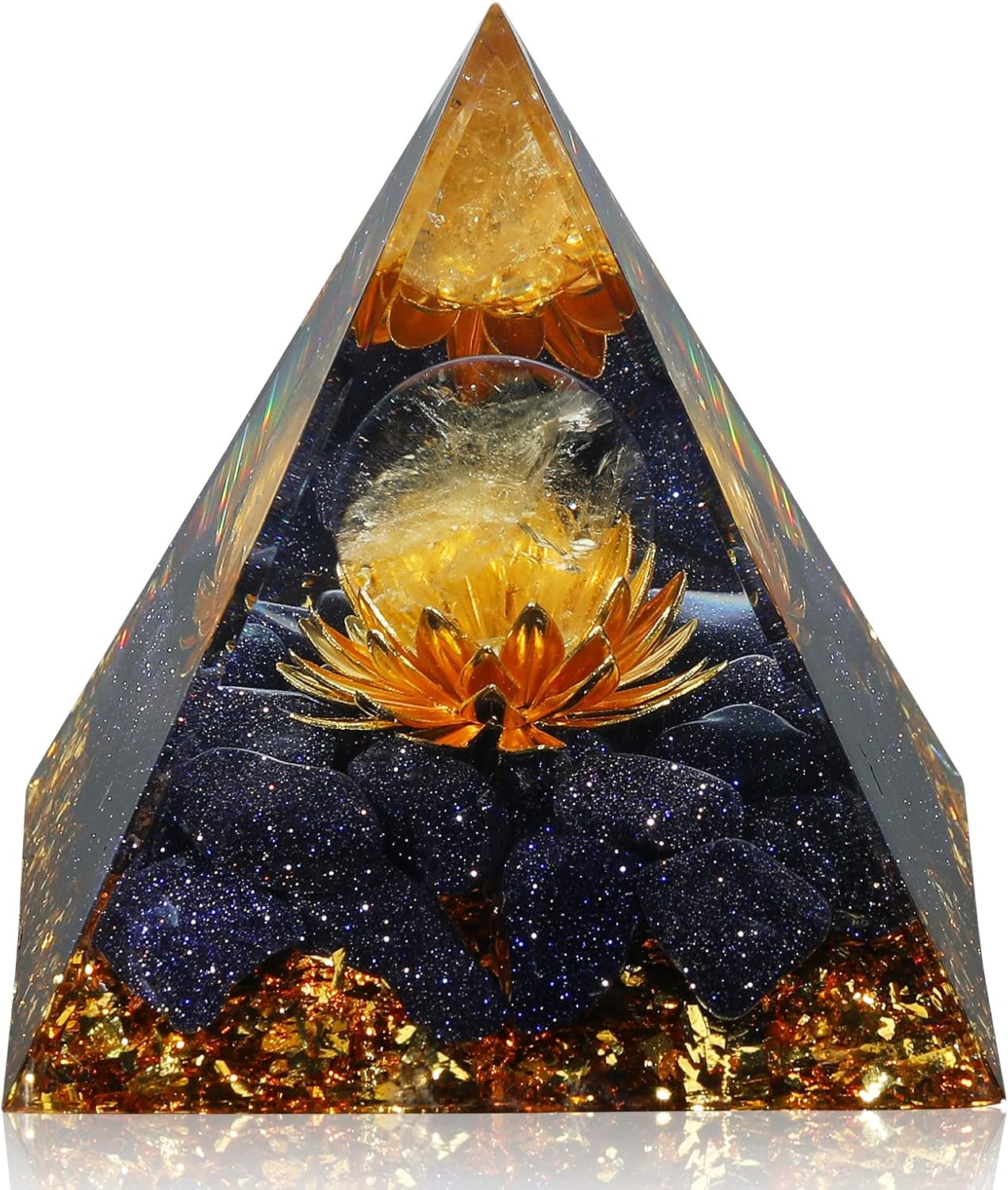 Hopeseed Amethyst Orgone Pyramid