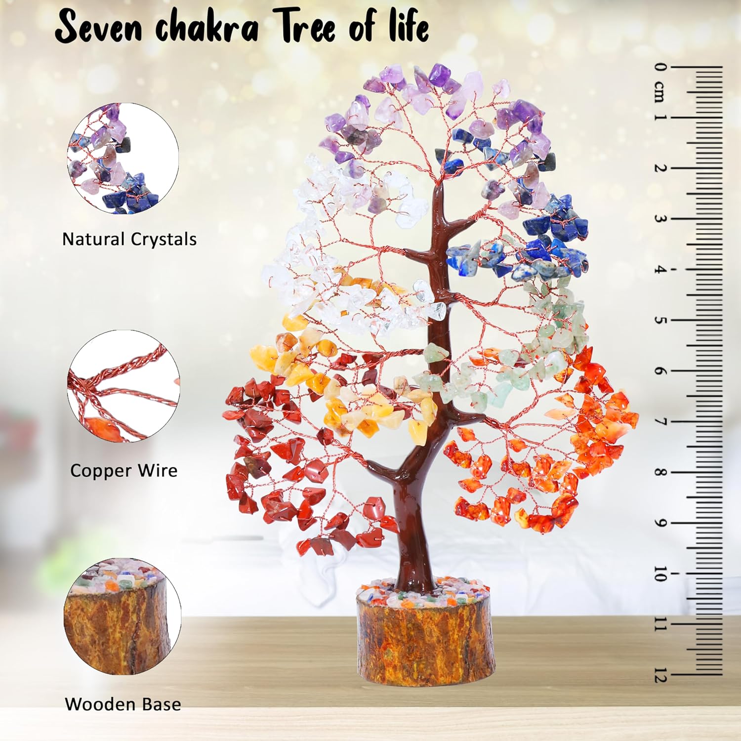 Chakra Harmony Gemstone Tree - High quality product image