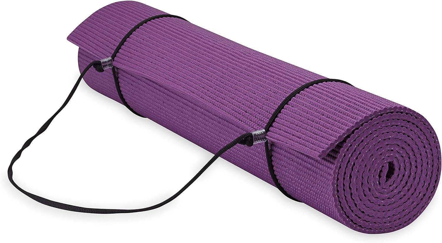 Purple Essentials Premium Yoga Mat with Sling