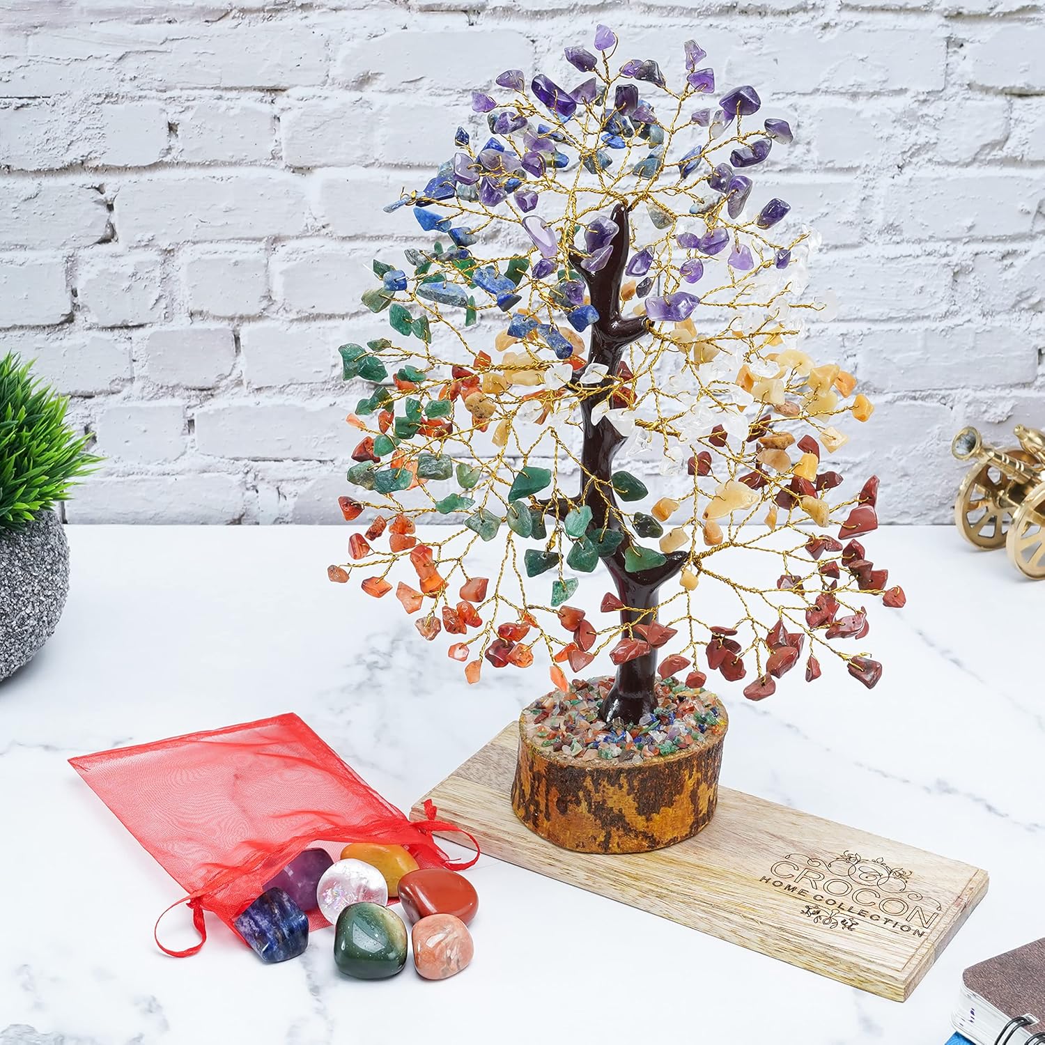 Chakra Harmony Gemstone Tree - High quality product image