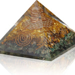 Abundance Energy Orgonite Pyramid - High quality product image