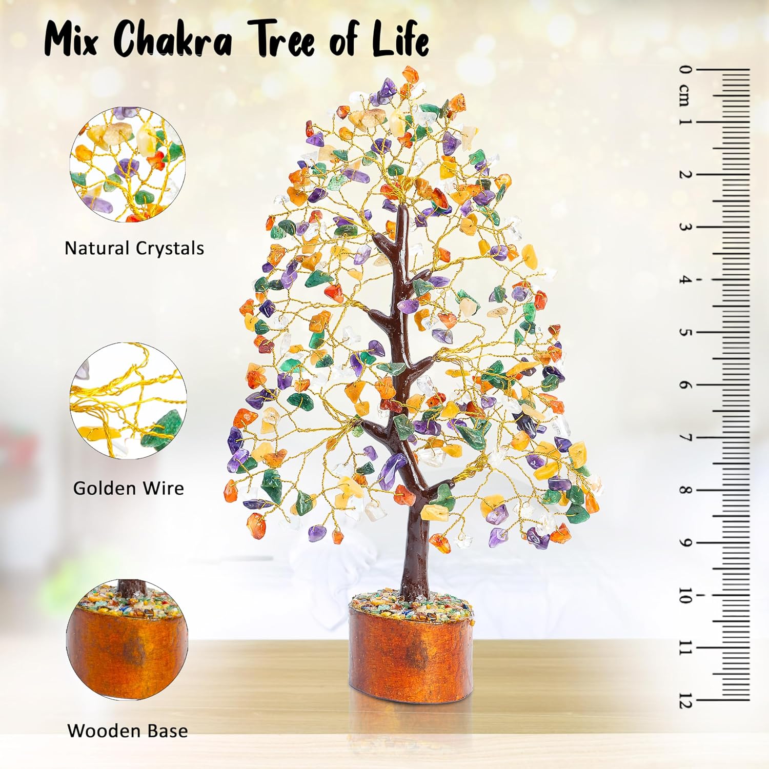 Chakra Harmony Gemstone Tree - High quality product image