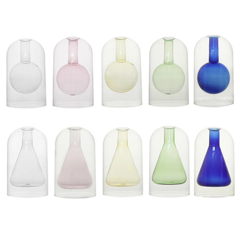 Aromatherapy Glass Diffuser Bottle Set - Maria