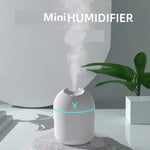 250ML USB Mini Air Humidifier Aroma Essential Oil Diffuser For Home Car Ultrasonic Mute Mist Maker Diffuser with LED Color Lamp - High quality product image