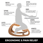 Ergonomic Kneeling Chair for Better Posture - Maria