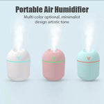 250ML USB Mini Air Humidifier Aroma Essential Oil Diffuser For Home Car Ultrasonic Mute Mist Maker Diffuser with LED Color Lamp - High quality product image