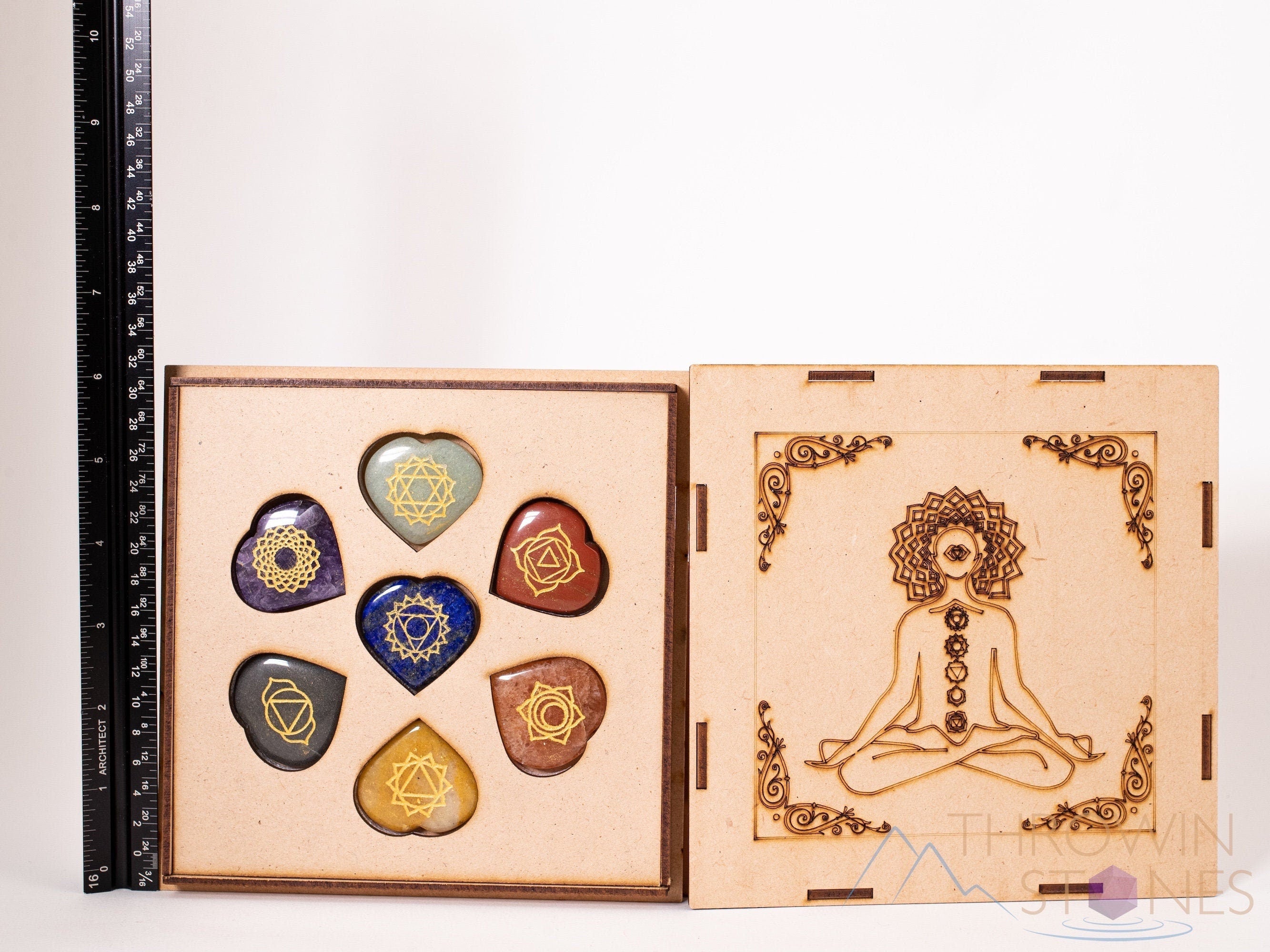 Yoga Chakra Crystals Set